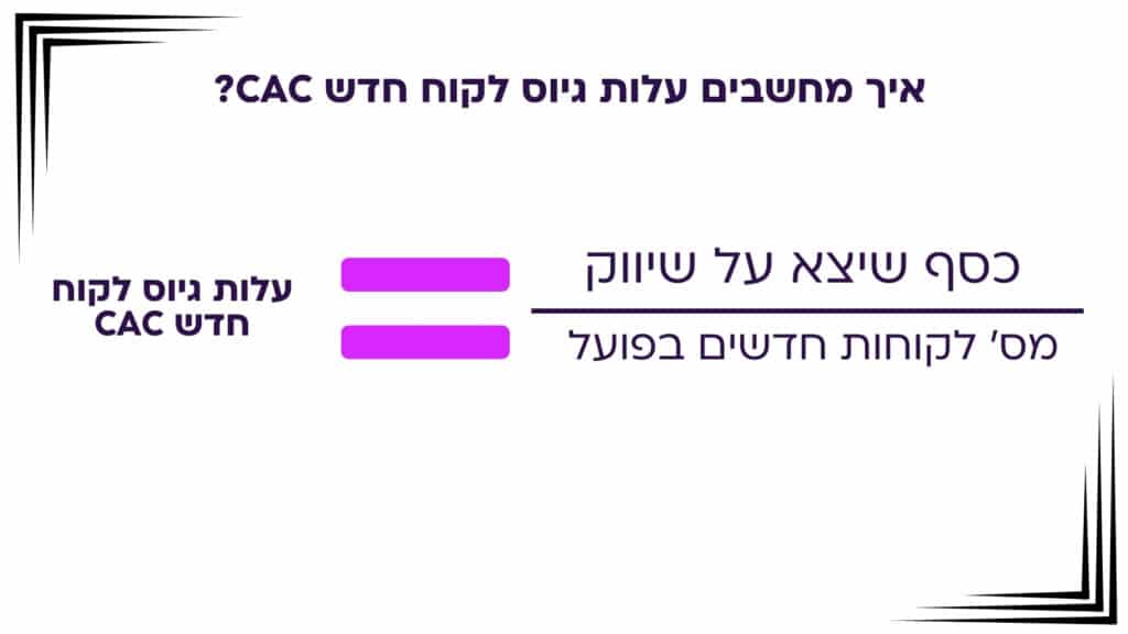 מה זה CAC?